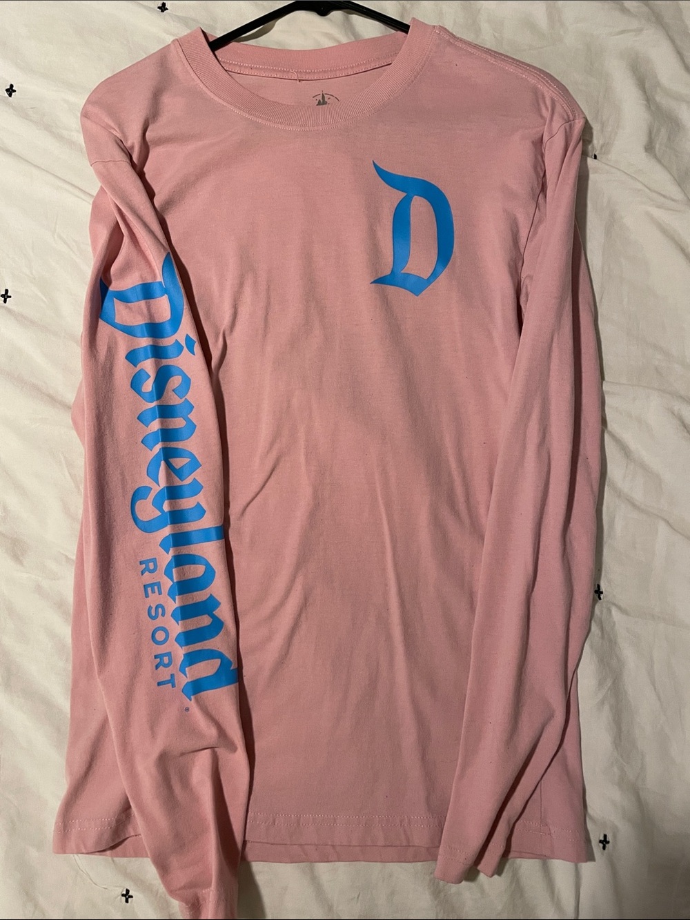 Disneyland Pink Long-Sleeve Tee